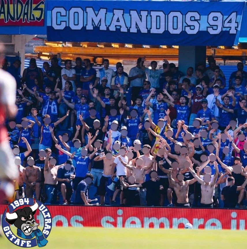 Afición de Getafe